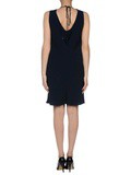 Robe courte Vanessa Bruno dos nu bleu nuit