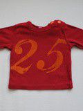 Tee shirt rouge n° 25 - Petit Bateau - 3 mois