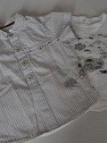 Ensemble tee shirt/chemise - 9 mois