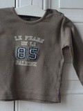 Tee shirt manches longues - Le phare de la baleine - 18 mois