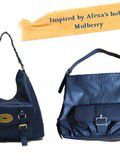 Sac à main xl inspiré du Hobo d'Alexa pour Mulberry