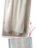 Robe blanche zara _ vendue
