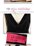 Robe soirée Miss Selfridge for Gossipgirl- vendue