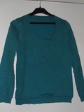 Pull Camaïeu bleu turquoise taille 38