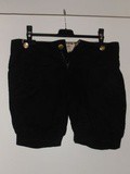 Short boule noir à bretelles taille 38