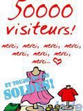 ♥ 50 000 visiteurs  et toi, et toi, et toi...  ! ♥