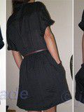 Sahara girl :) Robe indigo bershka + ceinture taille s 34/36 neuve
