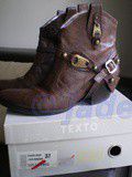 Texto : boots tiags lanières amovibles 37 tout cuir