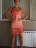 Robe d'été corail
