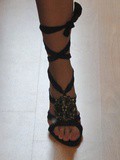 Sandales bijoux à nouer