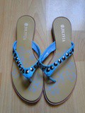Tongs turquoise