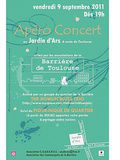Sortir à Bordeaux : Apéritif concert  gratuit vendredi 9 septembre 2011 au Jardin d'Ars