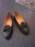 #14 Mocassins Vintages verts