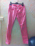 Jeans rose délavé h&m taille xs en tbe