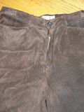 Pantalon en peau  armand ventilo  Taille 40 - Couleur Chocolat - 12 €