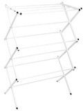 Polder Standing Accordion Drying Rack, White
