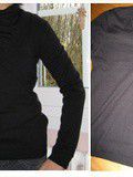 Pull effet cache coeur Taille 38, La Redoute