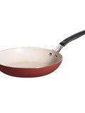 Style Simple Cooking Frying Pan Size: 8 , Color: Spice Red