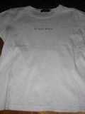 Tee-shirt taille 2, Blanc Bleu
