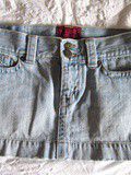 Mini jupe jean Hollister 100 % coton taille