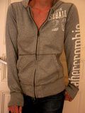Sweat gilet hoodie Abercrombie taille