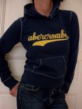 Sweat hoodie Abercrombie coupe slim fit