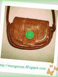 Petit sac marron style vintage ☞ 7€ fpc