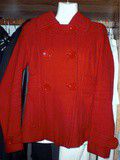 Manteau rouge à capuche  Stradivarius  taille s bon état