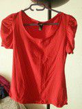 Haut h&m rouge