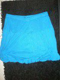 Jupe boule bleue