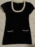 Petite robe noire Avant Première, tissu épais